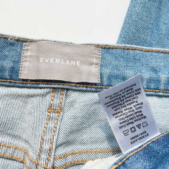 Everlane Cheeky Original High Rise Straight Leg Jean 31 Regular - Picture 4 of 6